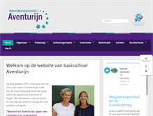 Tablet Screenshot of basisschoolaventurijn.nl